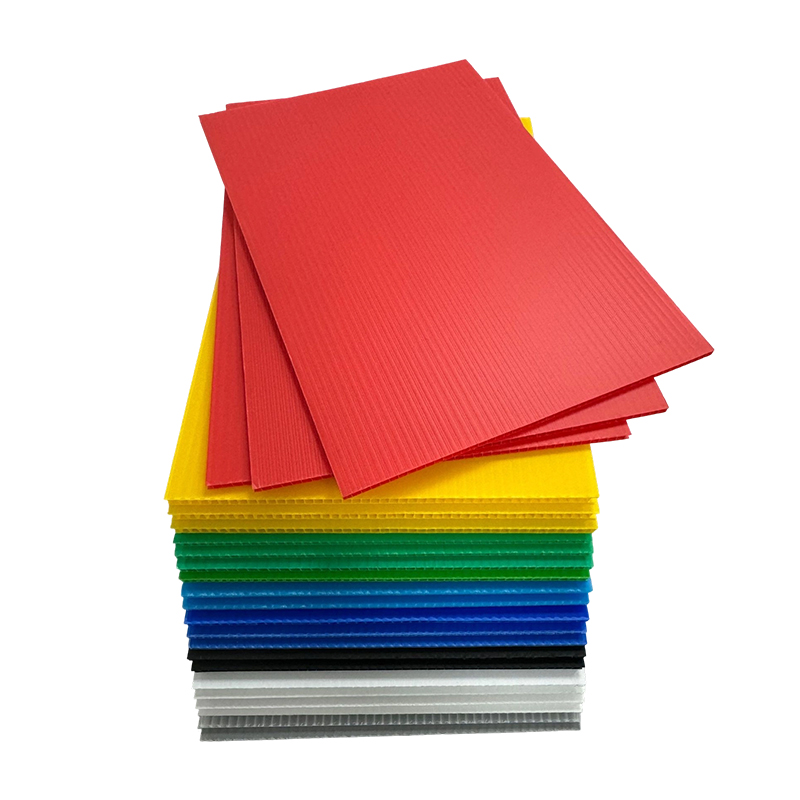 Foglio di plastica ondulato in PP antistatico per divisorio di magazzino