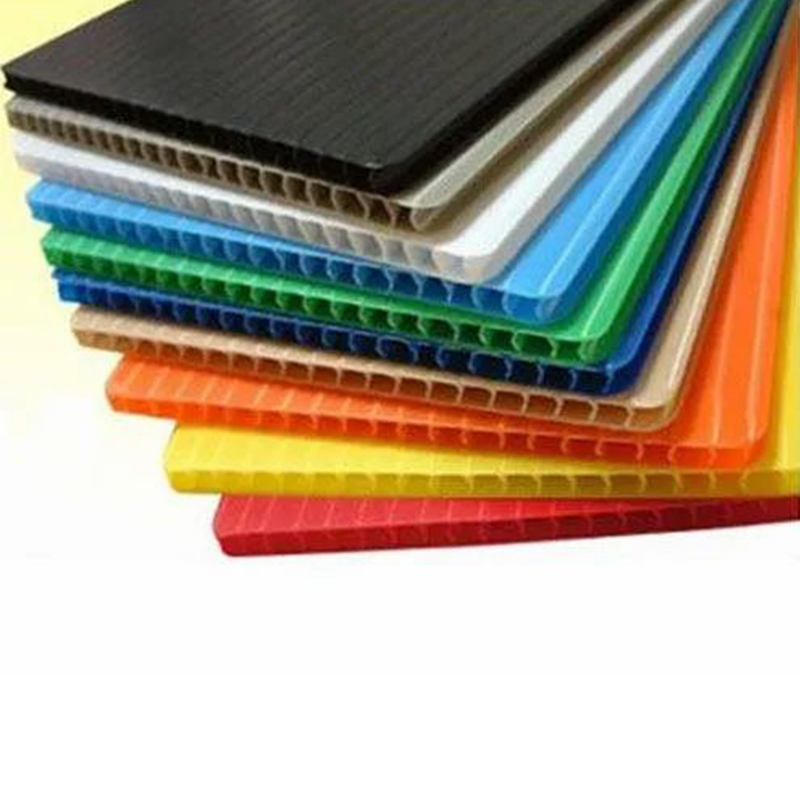 Foglio di plastica ondulato in PP antistatico per divisorio di magazzino