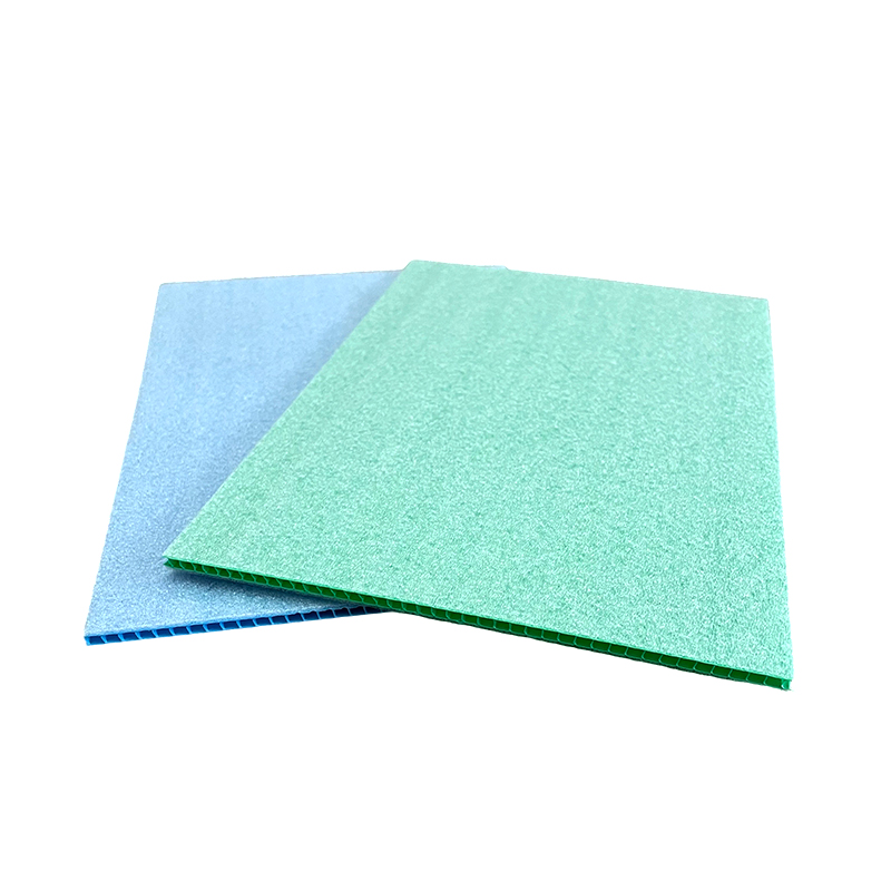 Pannello cavo in PP a doppia parete laminato in feltro impermeabile ecologico
