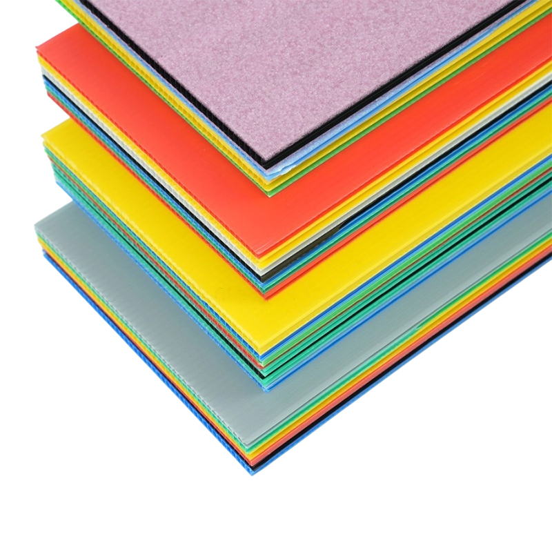 Pannello in plastica ondulata a doppia parete per carichi pesanti per imballaggi logistici