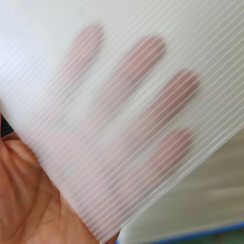 Foglio cavo in PP colorato resistente all'usura per impieghi gravosi