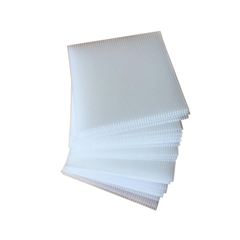 Foglio cavo in PP colorato resistente all'usura per impieghi gravosi