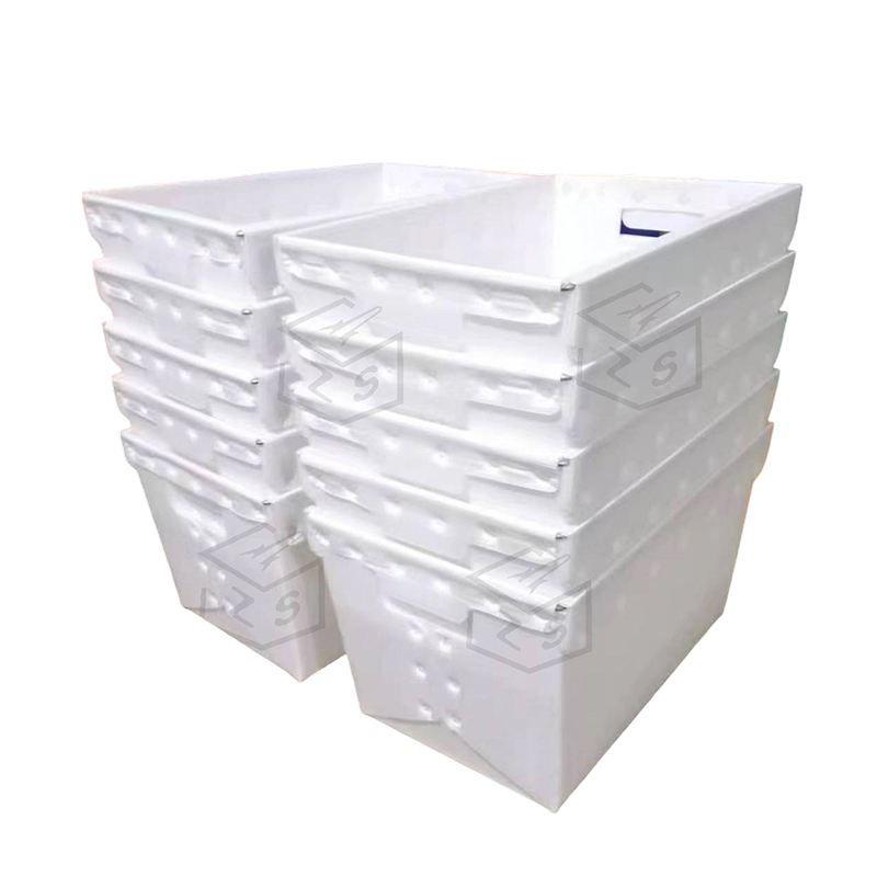 Contenitore per posta in plastica ondulata riciclabile