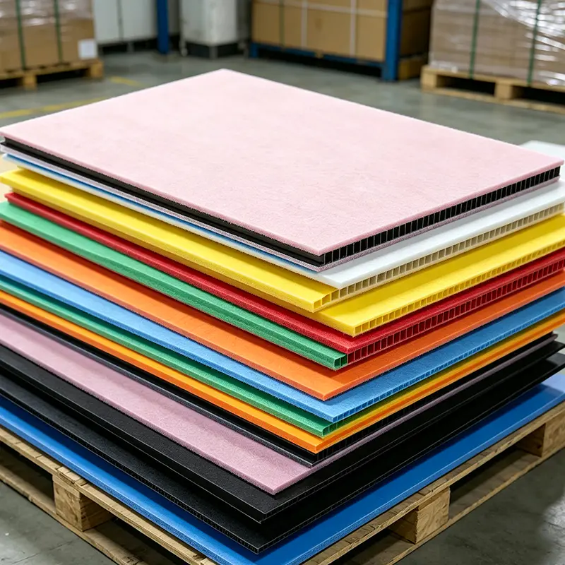Foglio di plastica ondulato